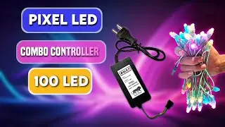 ws2811 RGB Pixel With 100 Led Combo Controller | Best Price Available | #pixelled #light
