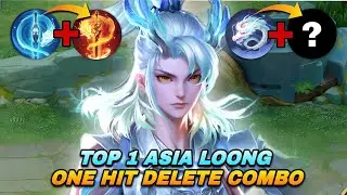 TOP 1 ASIA LOONG ONE HIT DELETE COMBO DOMINATES IN PEAK RANK! | LOONG BEST BUILD & ARCANA 2025