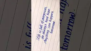 English Quotes #shorts  #handwriting #writing #engteach