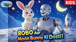 ROBO Aur Moon Bunny Ki Dosti | A Journey to the Moon