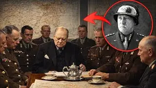 What Churchill did when he learned what Patton's soldiers did to SS guards when they found Dachau