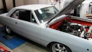 68 Dodge Dart Turbo 318 Dyno Pull Mopar