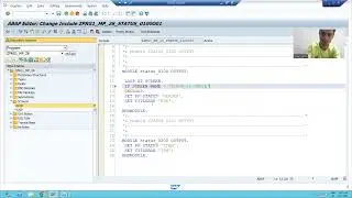 27 - Module Pool Programming - Changing the Screen Fields Properties Part2