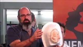 Howard Berger Make up Demo at Cinema Make-up School