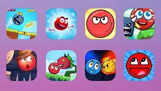 Jumping Ball, Red Ball 5, Red Ball 4, Bossy Ball 5, Red Ball Secret and More Red Ball Games Gameplay