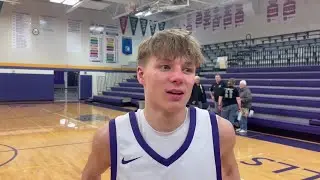 VIDEO: Lake Mills's Nash Delger on performance against West Hancock