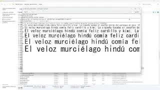 Analizamos los archivos de conjuntos de fuentes