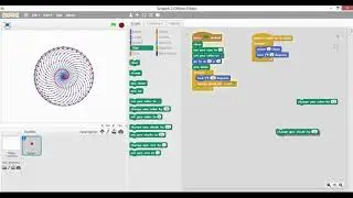 Circular Spiral : Remix | Play with Pen | Forever Growing Spiral