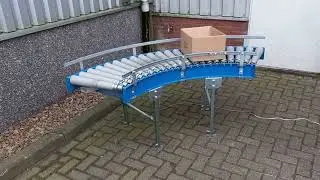 Costo rollenbaan bochten voor kratten dozen en kisten
