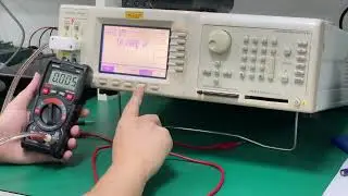 GVDA Test comparison Digital Multimter Auto Range GD106B VS FLUKE 9100 multi-function calibrator