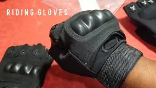 Bike riding gloves