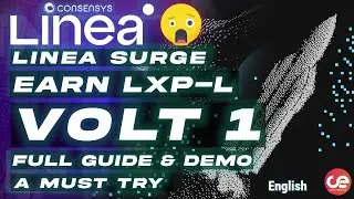 Linea Surge Volt 1, Earn LXP-L 🎁 Trick to Farm 3 Airdrops. Full Guide - English