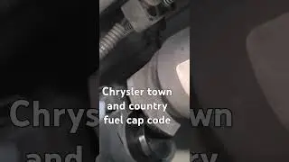 fuel cap code on a chrysler or dodge fix. fuel Vapor Leak Detection Pump replacement #fuelcap #code