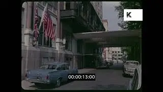 Savoy Hotel in 1960s London, HD from 35mm