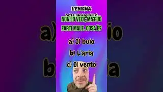 Enigmi da Risolvere: Sfida la Tua Mente! #enigmi #Indovinello