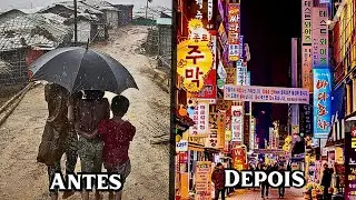 Coreia do Sul: Um país SUPER POBRE ficou SUPER RICO