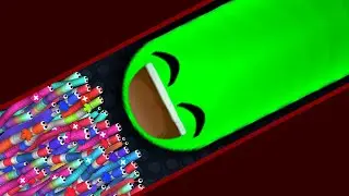 Slither.io A.I. 001 Strong Bad Snake Skin Hacked? vs. 989989 Snakes Epic Slither io Gameplay!