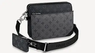 Louis Vuitton Men&rsquo;s Trio Messenger | Reverse Monogram Eclipse | Unboxing | Full Review