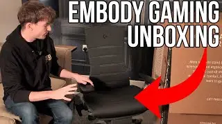 Распаковка игрового кресла за 2000 долларов! | Herman Miller Embody Gaming и первые впечатления
