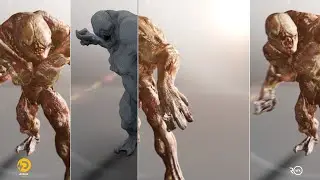 Monster's Frustrated Attack Sequence