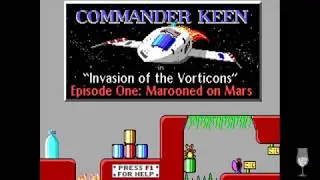 MS-DOS Crypt - Commander Keen 1 - Marooned on Mars
