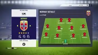 FIFA 18 All National Teams And Starting Squads