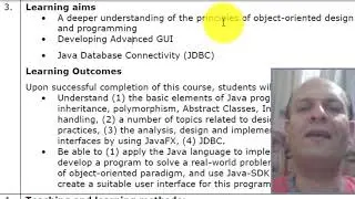 Course Objectives