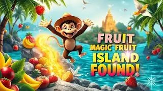 Story One: The Adventurous Monkey and the Magical Fruit Island @PIBLitteRED