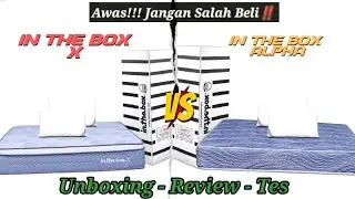 Ulas Tuntas Kasur Viral ‼️In The Box X  V.S In The Box Alpha ⁉️ Biar Gak Nyesel Salah Beli.