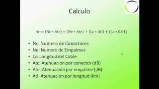 Calculo de Atenuación en Fibra Optica