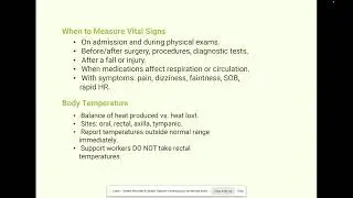 Module 7 - Chapter 24: Measuring Height, Weight & VS Taking