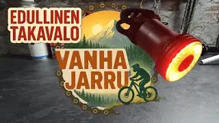 Edullinen ja tehokas ladattava takavalo polkupyörään.