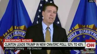 Clinton Emails / FBI Director James Comey Contradicts HIllary 