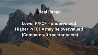 What is P/FCF Ratio? | Undervalued Stocks via Cash Flow | Stock Market Basics