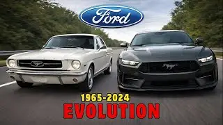 Ford Mustang Car Transformation| 1964&ndash;2024 Evolution in 5 Minutes!