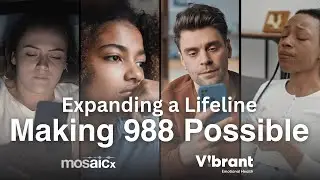 Case Study: Making 988 Possible (Vibrant Emotional Health | Mosaicx)
