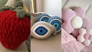 Crochet Unlock Your Creativity with these Beautiful Daisy Flower Pillow cushion Crochet Pattern