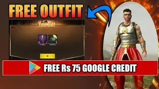 FREE Rs.75 GOOGLE CREDIT, FREE GREAT INDIAN WARRIOR SET | PUBG MOBILE |