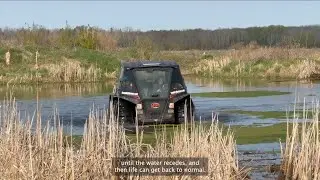 Argo Sasquatch, an amphibious search-and-rescue vehicle