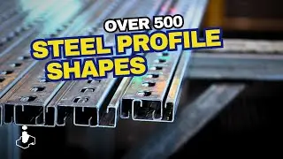 How Are STEEL PROFILES Made? | Angle Bars, C-Channels, U-Profiles
