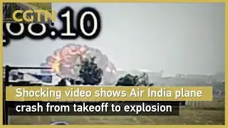 Watch: Shocking video shows Air India plane crash from takeoff to explosion