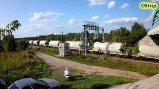 #Węgl&oacute;wka TG: ET22-114 luz, ET22-950 z gaz&oacute;wkami, ET22-1087 z wagonami CEMET  #20190815