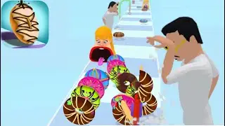 Donut Stack 🍩🍩All Levels Gameplay Android,iOS