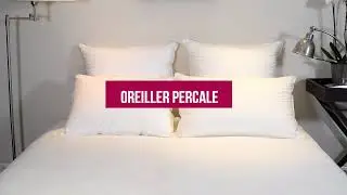 Oreiller gonflant percale