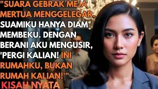 SUARA GEBRAKAN MEJA MERTUA MENGGELEGAR. TANPA ABA-ABA KUUSIR MEREKA DARI RUMAHKU DETIK INI JUGA!