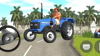 Sonalika tractor 🚜 driving 3d game 🎮 // indian tractor 🚜 driving 3d #tractor #viral #fs22 #viral 