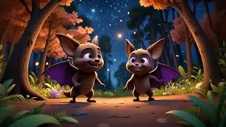 Two Little Bats Fly Around + More Nursery Rhymes & Kids Songs