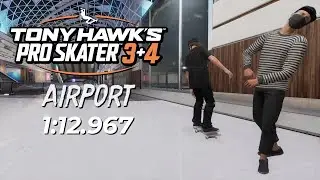 Airport Speedrun | 1:12.967 | Tony Hawk's Pro Skater 3 + 4