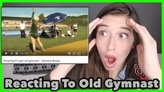 Reacting to 91 Year Old Gymnast