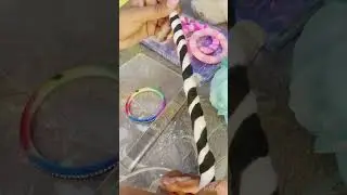 Easy Clay Bangles Making at Home | DIY Clay Jewelry Tutorial